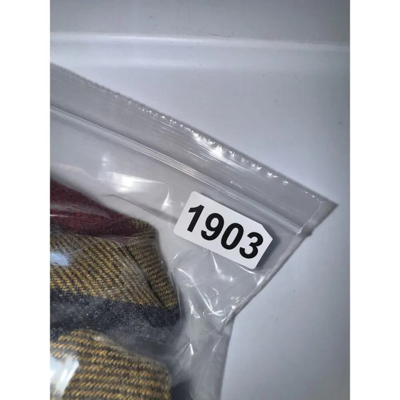 Vintage JBJ Womens Wool Open Front Jacket Blazer Striped Artsy Pockets Size 18 - Picture 8 of 8